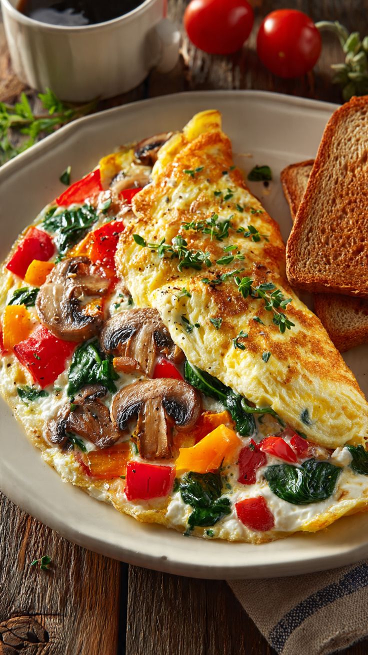 fluffy egg white omelet recipe healthy high protein breakfast fluffy egg white omelet recipe healthy high protein breakfast